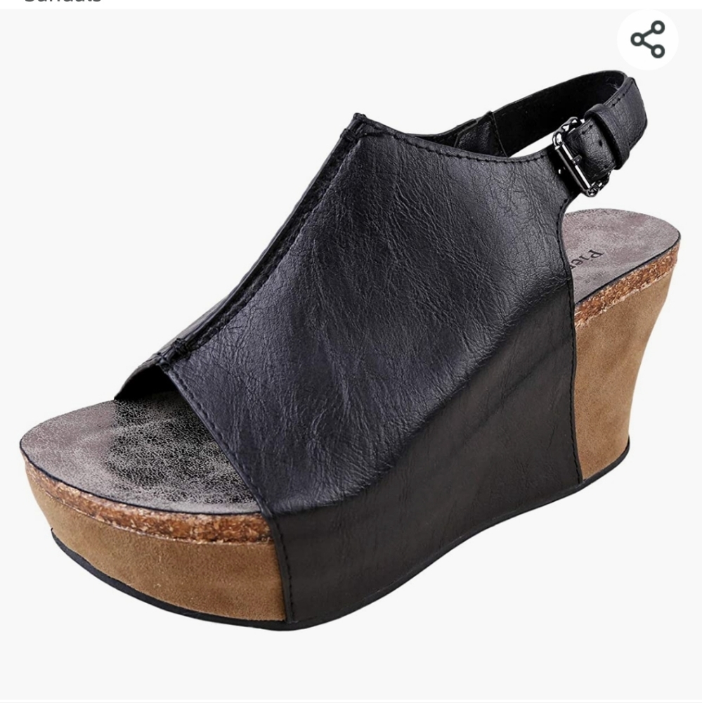 Black wedges